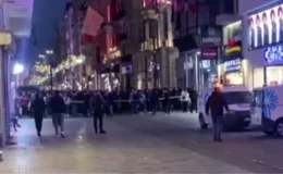 İstiklal Caddesi’nde doğal gaz kaçağı paniği