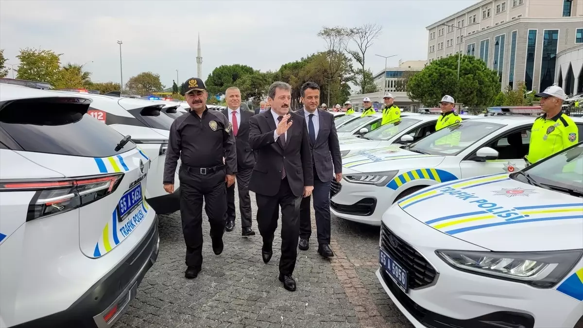 Samsun Emniyeti’ne 91 Yeni Araç