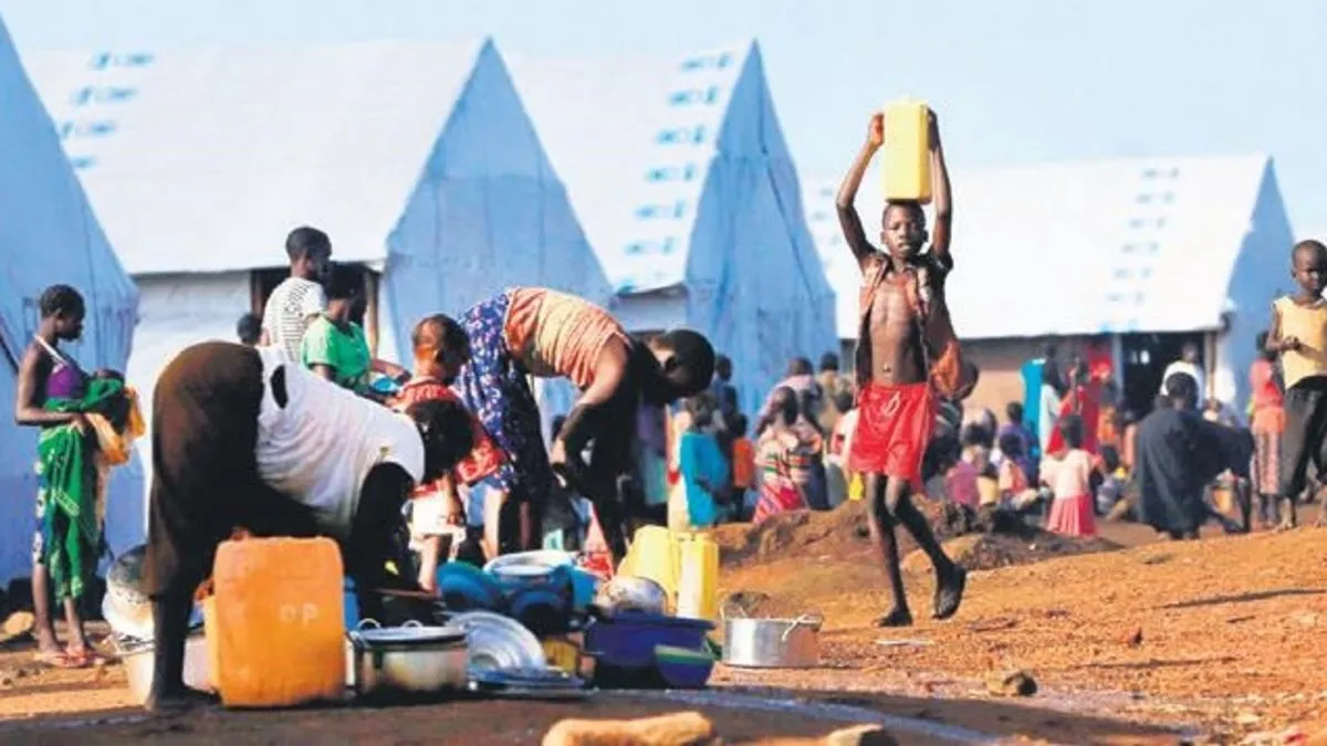 Mülteci kampına yıldırım düştü: 14 ölü