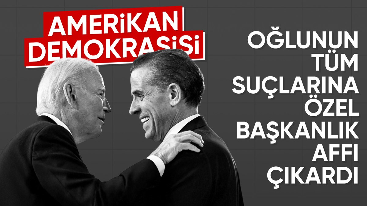 Joe Biden, vergi kaçıran oğlu için af yetkisini kullandı