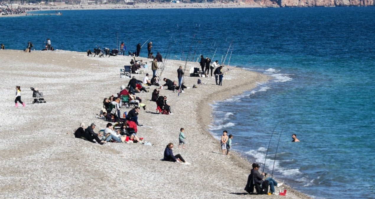 Antalya’da sömestir tatili yoğunluğu